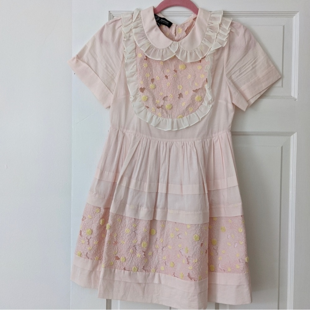 Sretsis daisy pink dress